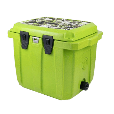 ถังน้ำแข็งเกรดพรีเมี่ยม FEELFREE ขนาด 45 ลิตร สี LIME CAMO